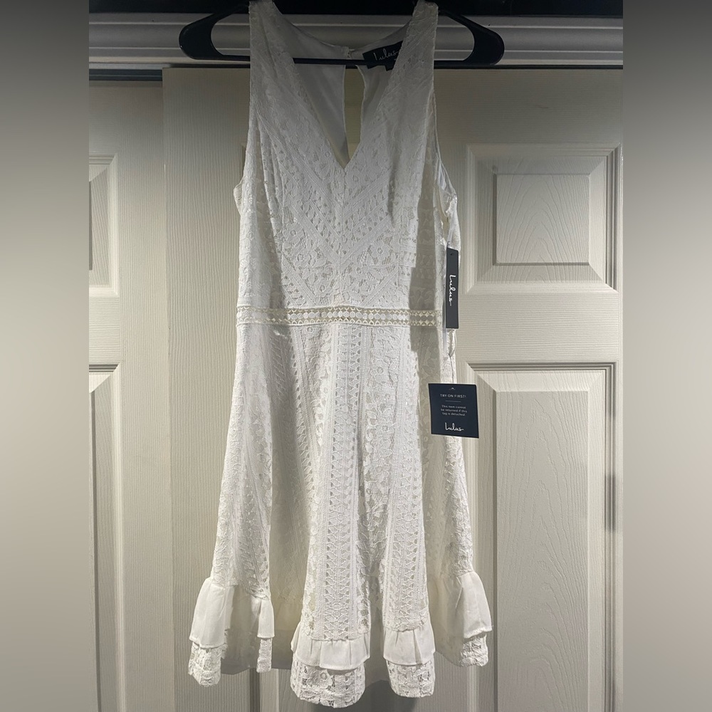 Lulas White Dress